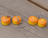 Small buttery pancakes earrings