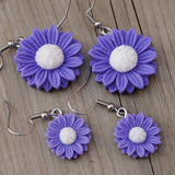 Candy Sunflower earrings  - Regular or Mini size