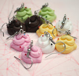 Unicorn turds earrings