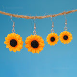 Cosy Sunflower Earrings