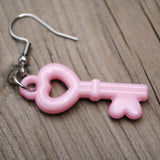 Secret Heart Keys earrings