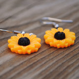 Cosy Sunflower Earrings