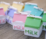 Chunky Milk Carton earrings