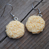 Naked Ramen Noodle blocks earrings