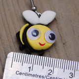 Googley eyed Bees earring