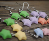 Pastel Star Duos earrings