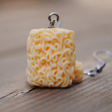 Naked Ramen Noodle blocks earrings