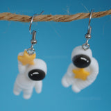 Chunky Astronaut Earrings