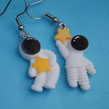 Chunky Astronaut Earrings