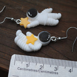 Chunky Astronaut Earrings