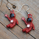 Star Grabber Astronaut earrings