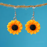 Cosy Sunflower Earrings