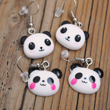 Cute Panda Head earrings