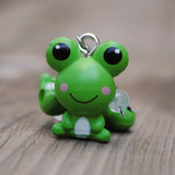 The McCroakington Frog family earrings