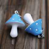 Large Fairytale Mushroom earrings - 6 colors!