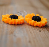 Cosy Sunflower Earrings