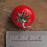 Large Fresh juicy Tomato earrings