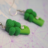 Gary the Depressed Broccoli Earrings