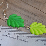 Leaves cascades earrings