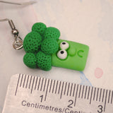 Gary the Depressed Broccoli Earrings