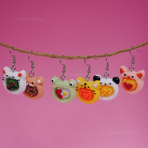 Animal Riceballs earrings