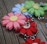 Twinpoint Candy flowers earrings