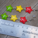 Candy Star cascades earrings