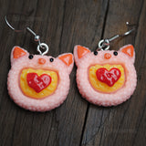 Animal Riceballs earrings