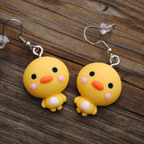 Extra cute Yellow Chicks earrings