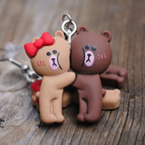 Awkward Bear couple earrings