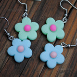 Mini Candy Flower earrings