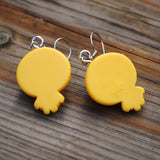 Extra cute Yellow Chicks earrings