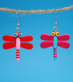 Cute dragonfly earrings