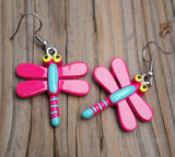 Cute dragonfly earrings