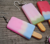 Large or Small gradient popsicle earrings