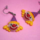 Creepy Awful Clown Earrings