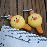 Animal popsicles earrings