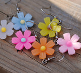 Small candy blossom Flower earrings