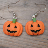 Spooky Pumpkin earrings