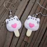 Animal popsicles earrings