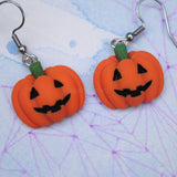 Spooky Pumpkin earrings