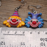 Creepy Awful Clown Earrings