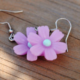 Small candy blossom Flower earrings