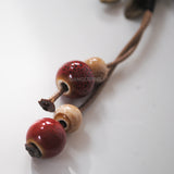 Berry Garden ceramic necklace