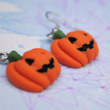 Spooky Pumpkin earrings