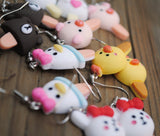 Animal popsicles earrings