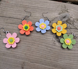 Layered blooming Flower earrings