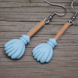 Busy Busy Broomsticks earrings