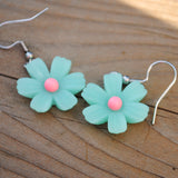 Small candy blossom Flower earrings