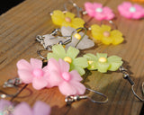 Small candy blossom Flower earrings